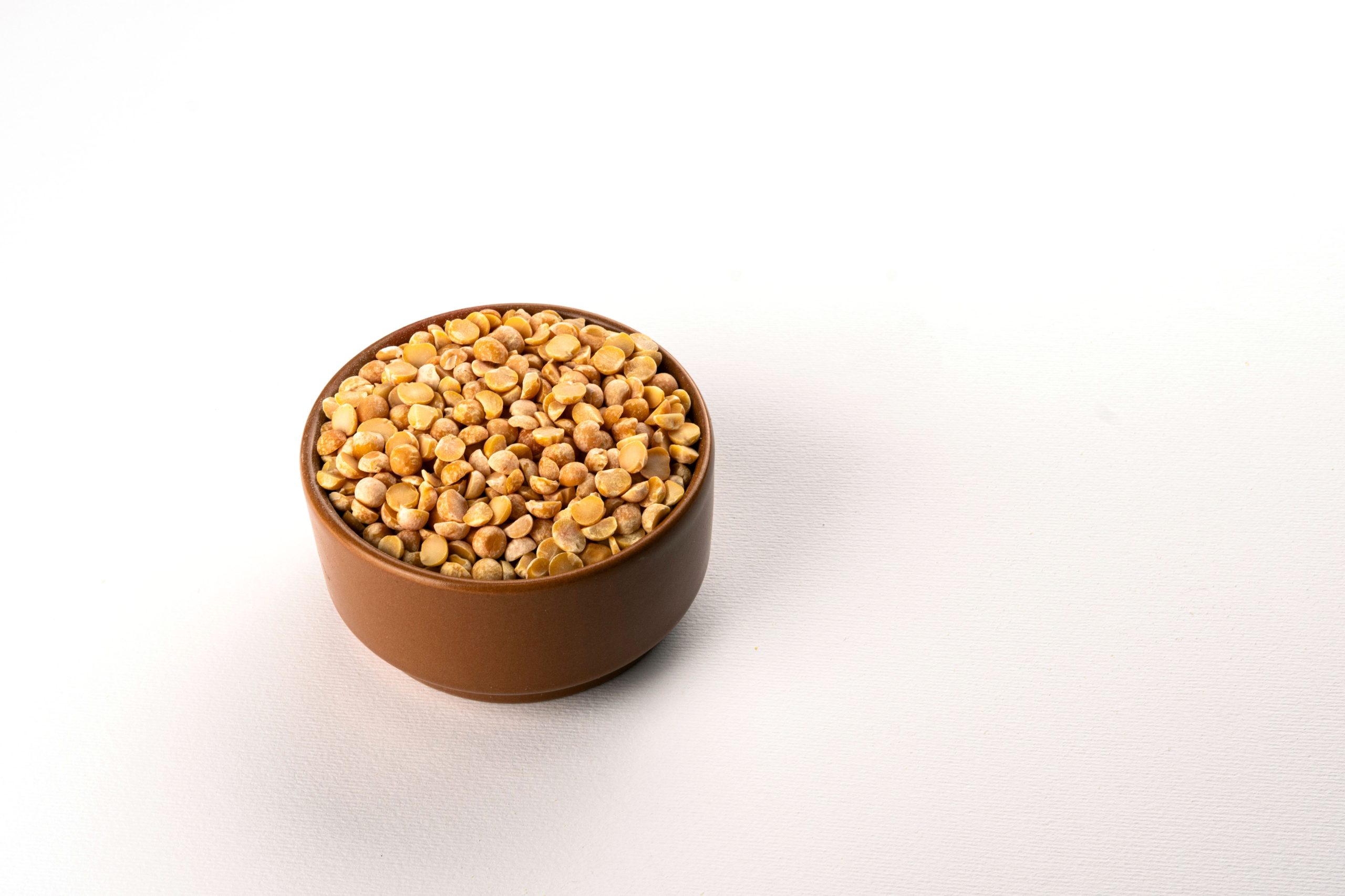 Горох жовтий колотий шліфований